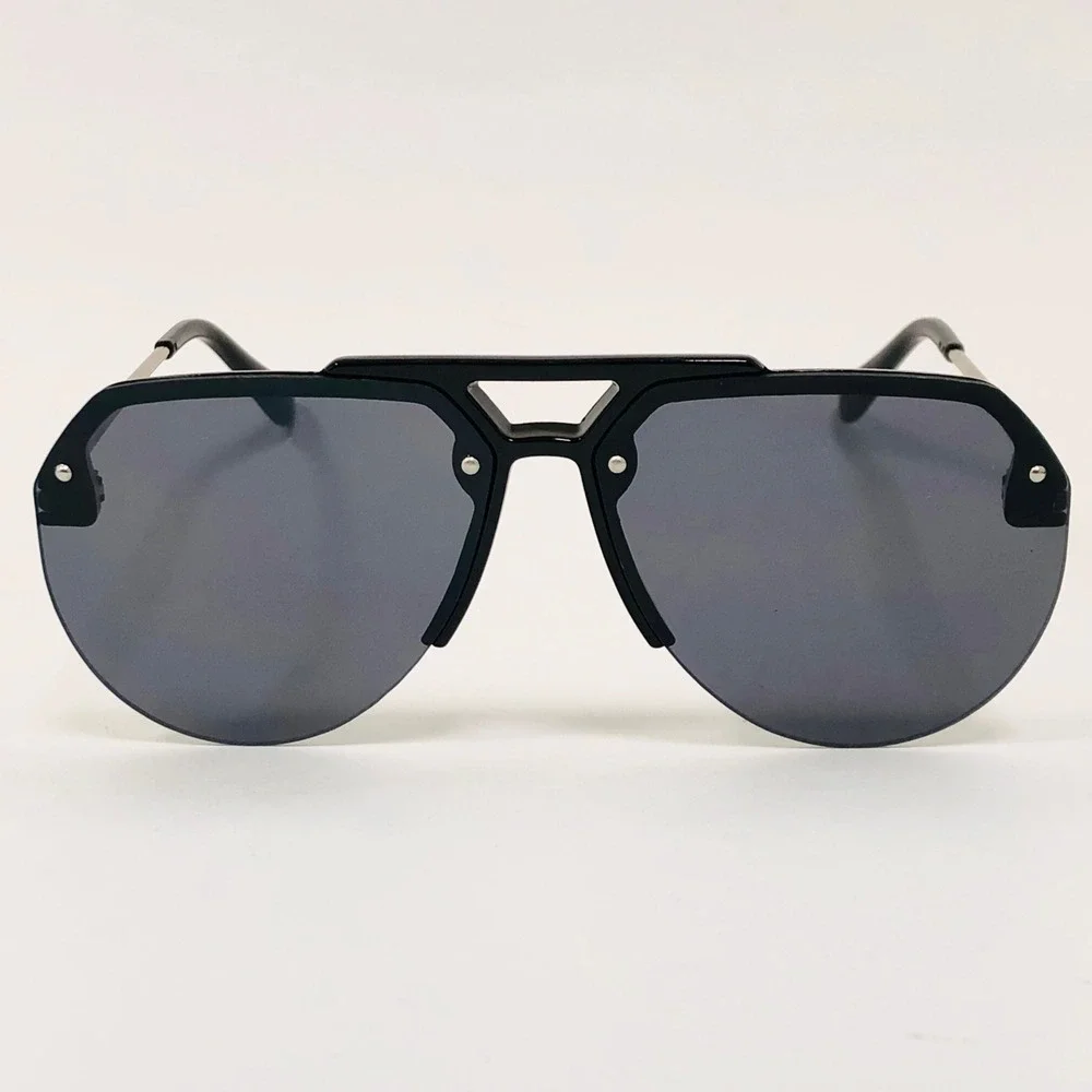 Aviator Sunglasses Rimless Fashion Pilot Style Sun Glasses Trendy Street Wear‎